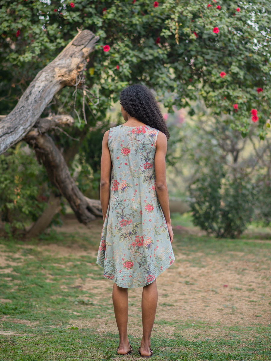 More Hand Printed Cotton Voile Summer Dresses, India