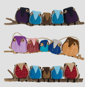 Owl Ornaments from Thailand