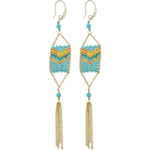 Beaded Earrings from Thailand