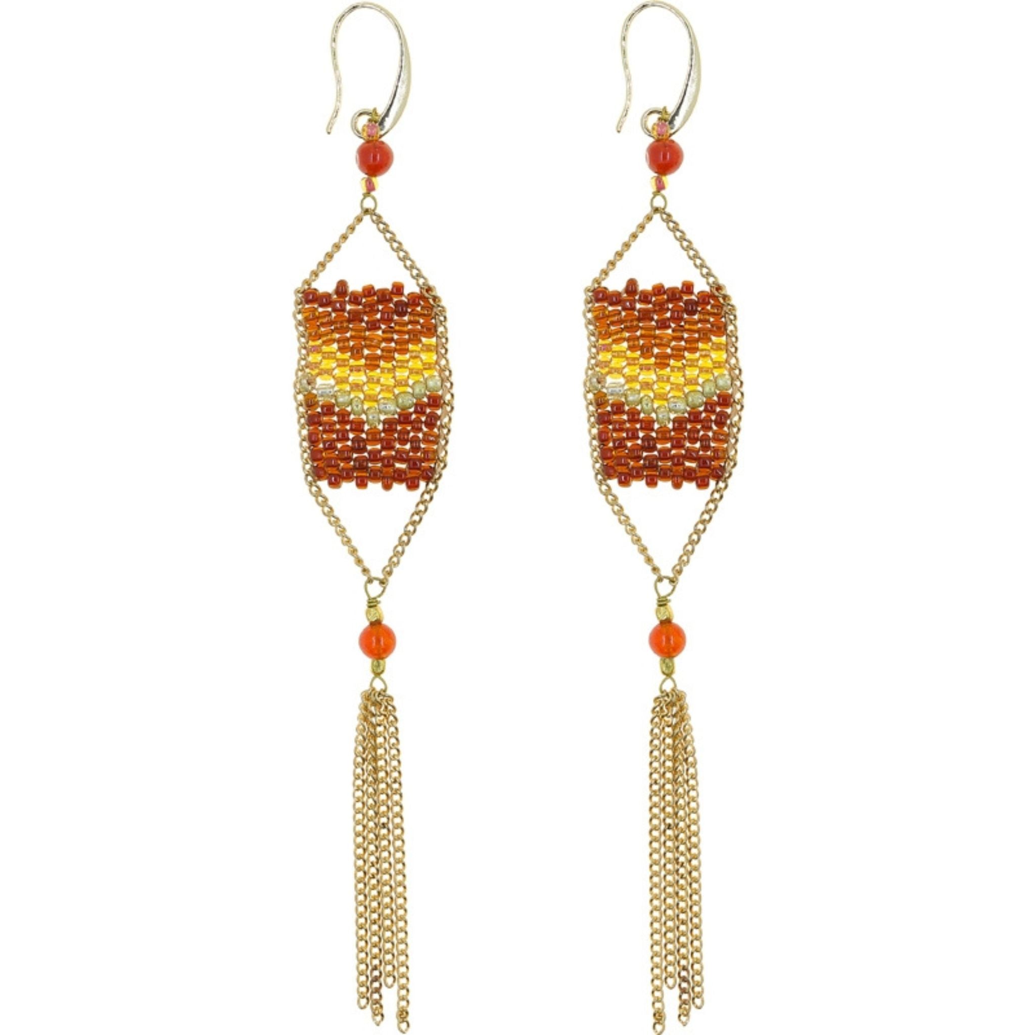 Beaded Earrings from Thailand