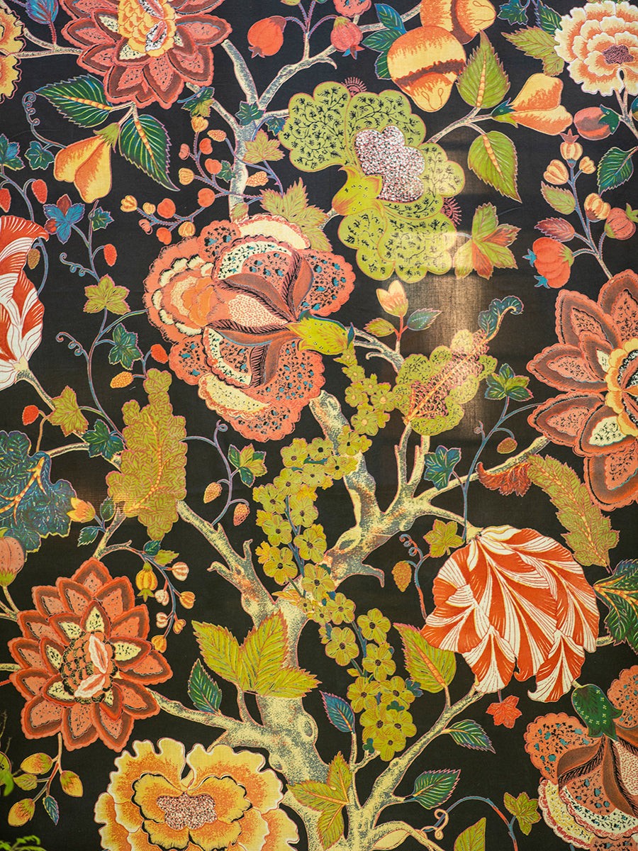 Handprinted Cotton Curtains