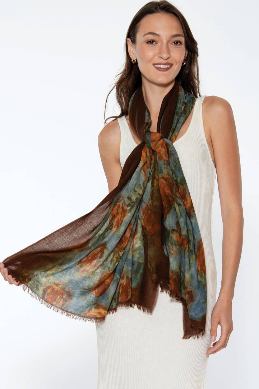 Reena Fine Wool Shawl