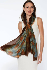 Reena Fine Wool Shawl