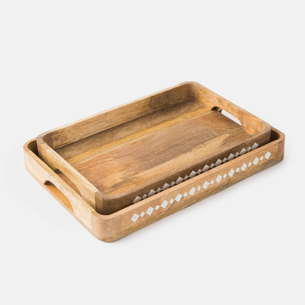 Wooden Tea Trays detail view 4 – Hill Station Ashland