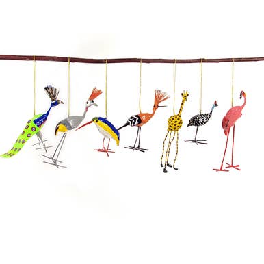 Seedpod Birds & Ornaments detail view 6 – Hill Station Ashland