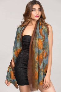 Reena Fine Wool Shawl