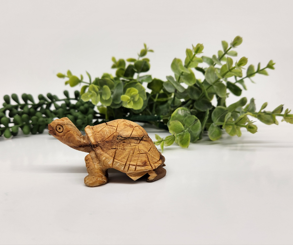 Palo Santo Hand Carved Turtle