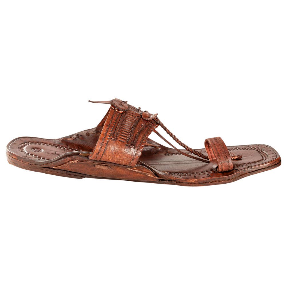 Kolhapuri Chappal Summer Sandals, Brown