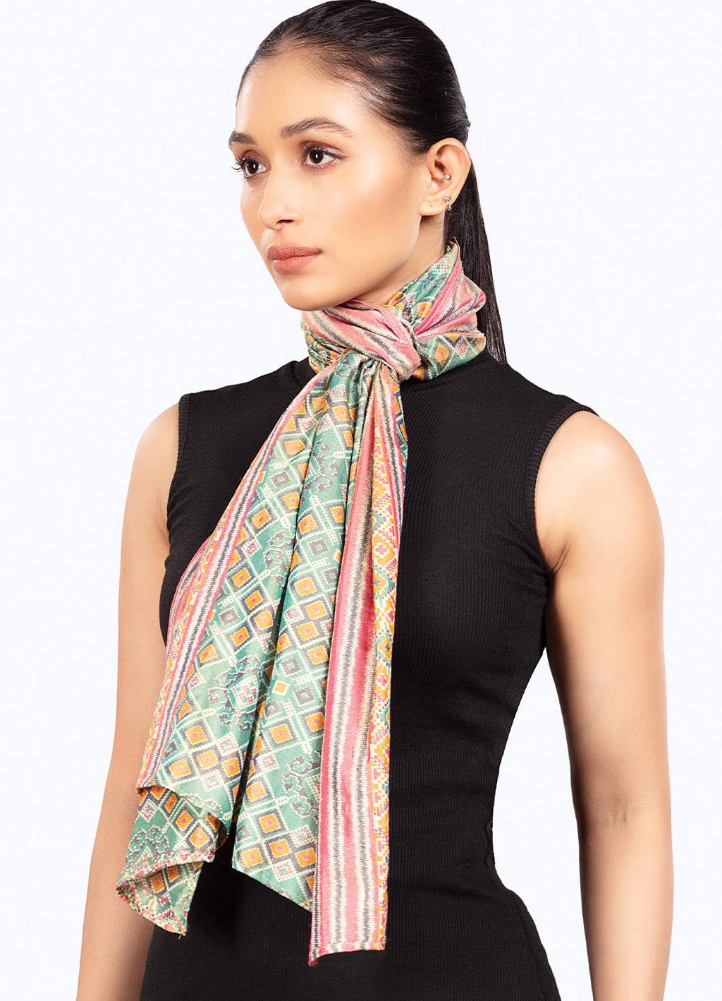 Up-Cycled Silk Sari Scarves