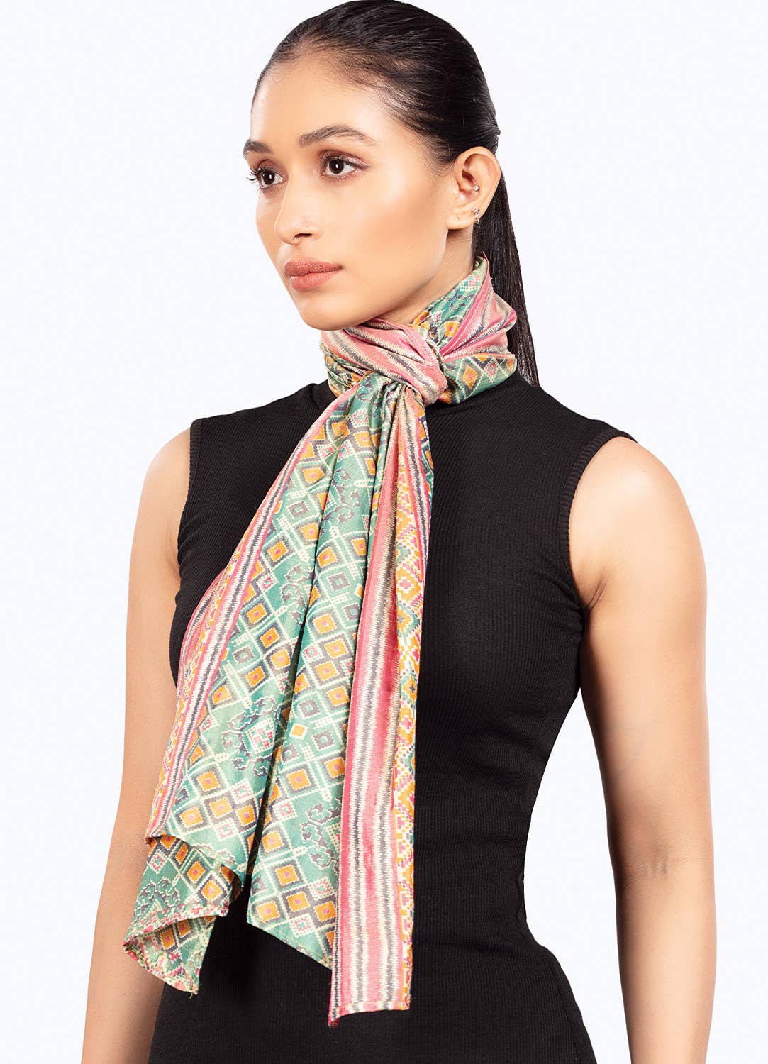 Up-Cycled Silk Sari Scarves