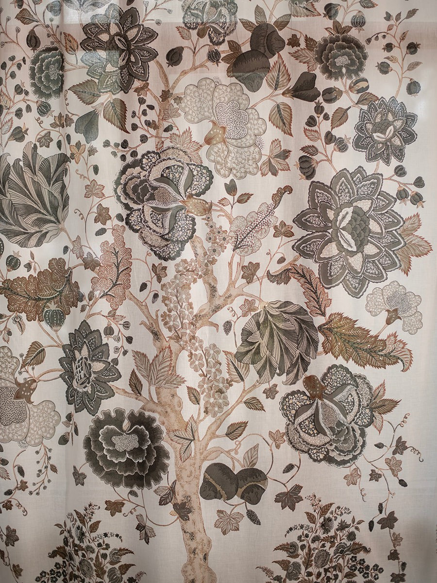 Handprinted Cotton Curtains