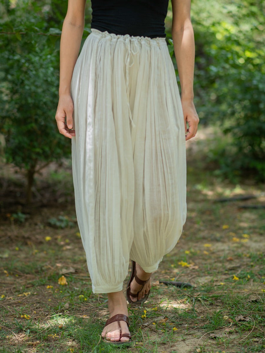 Afghani Pant, Black Cotton