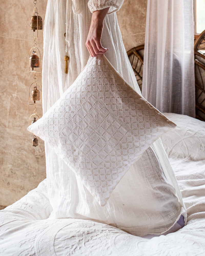 Chirni Cushion Covers 16” detail view 3 – Hill Station Ashland