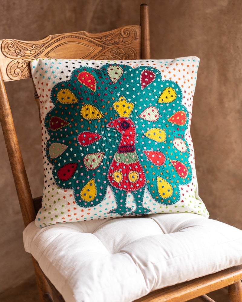 Animal Motif Cushion Covers 16” detail view 4 – Hill Station Ashland