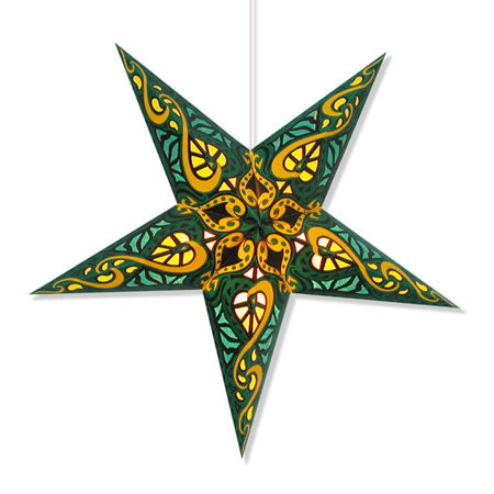 Folding Stars Paper Lanterns detail view 5 – Hill Station Ashland