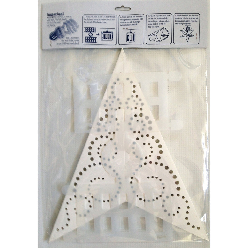 Folding Stars Paper Lanterns detail view 13 – Hill Station Ashland