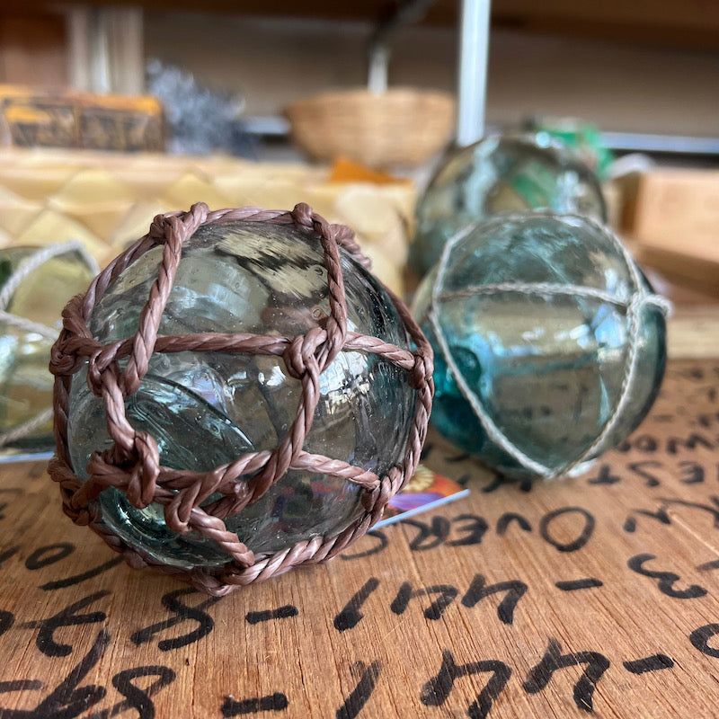 Buy Japanese Glass Fishing Floats Fish Net Buoys Miniature Set of 6 Online  at desertcartCyprus