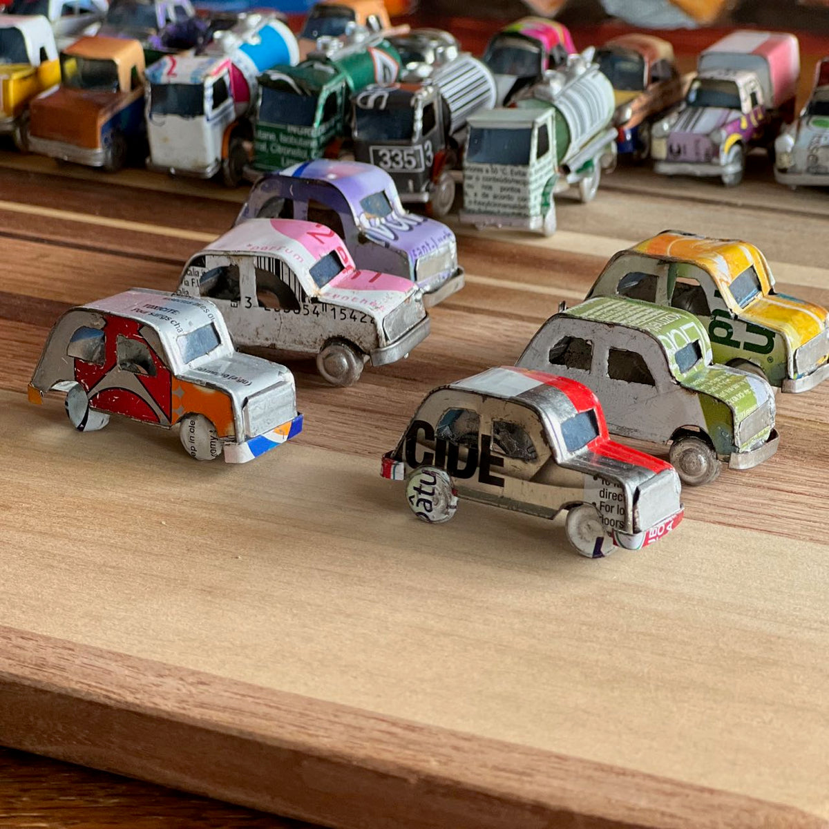 Recycled Tin Autos detail view 5 – Hill Station Ashland