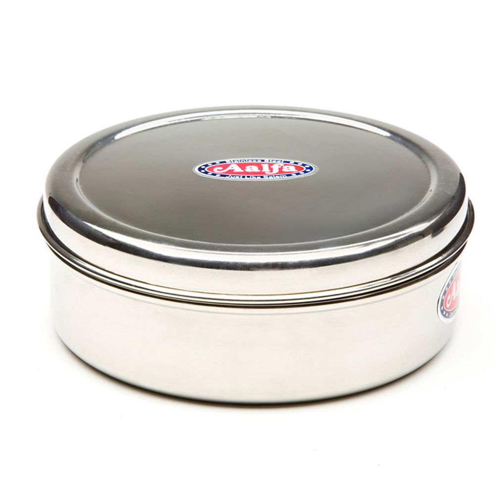 Stainless Steel Masala Container detail view 4 – Hill Station Ashland