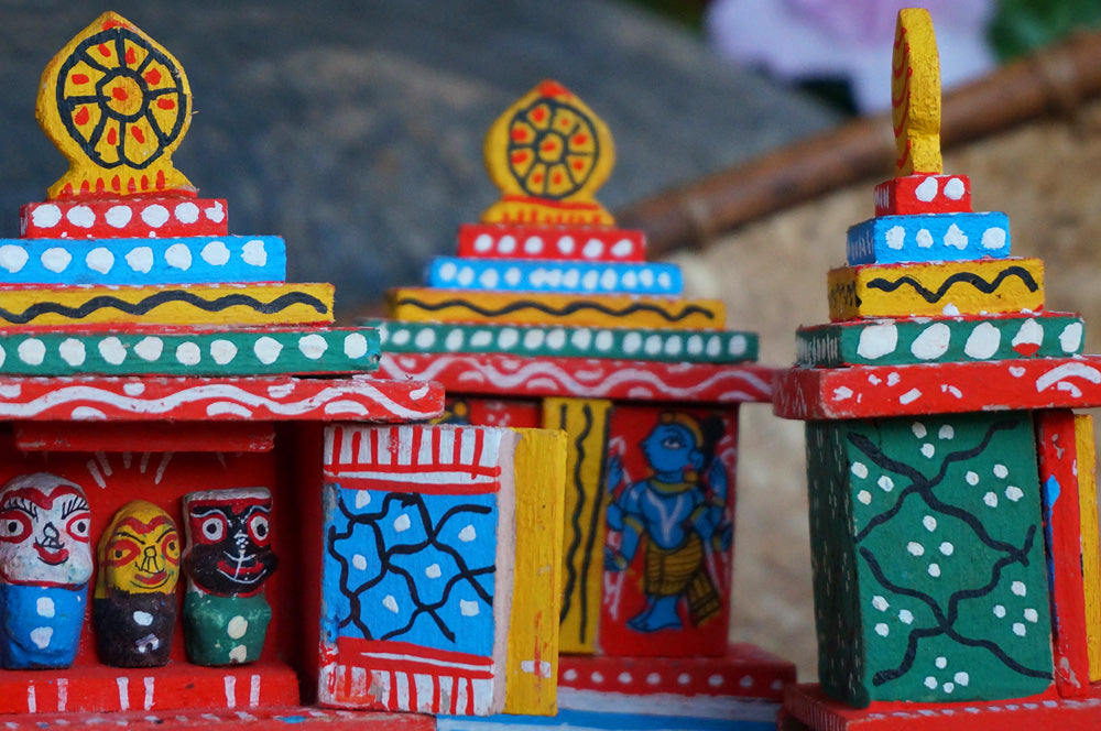 Tiny Wooden Temples detail view 3 – Hill Station Ashland