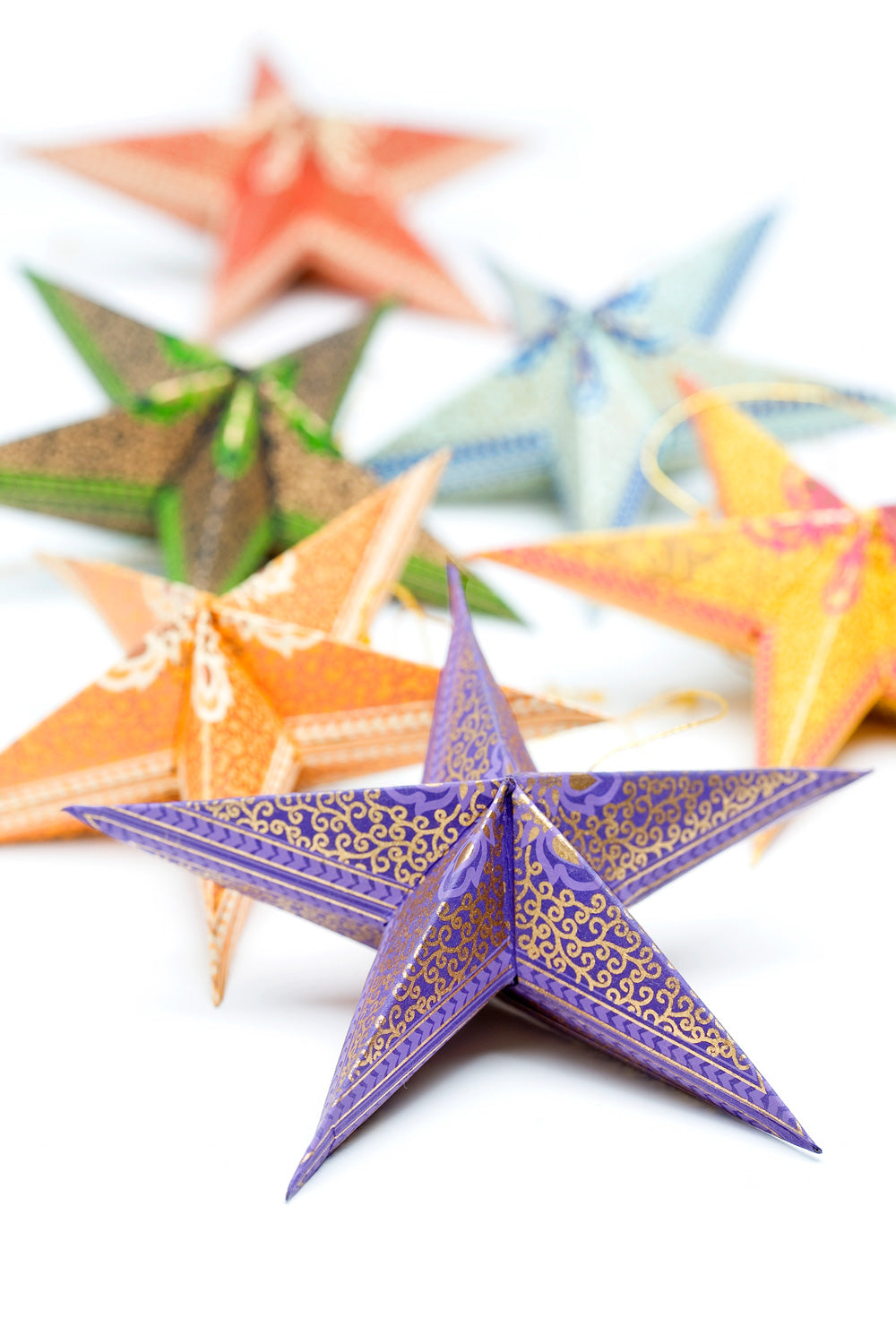 Sitara Folding Stars detail view 2 – Hill Station Ashland