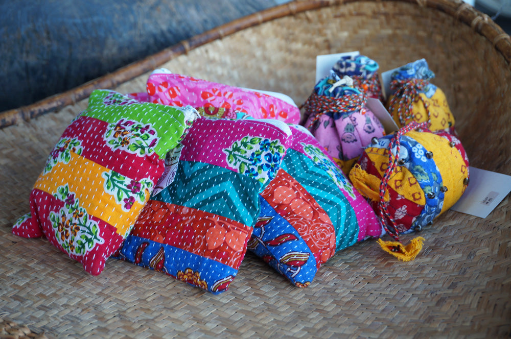 Blockprinted Pouches – Hill Station Ashland