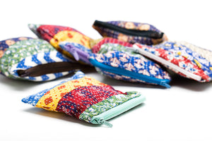 Blockprinted Pouches