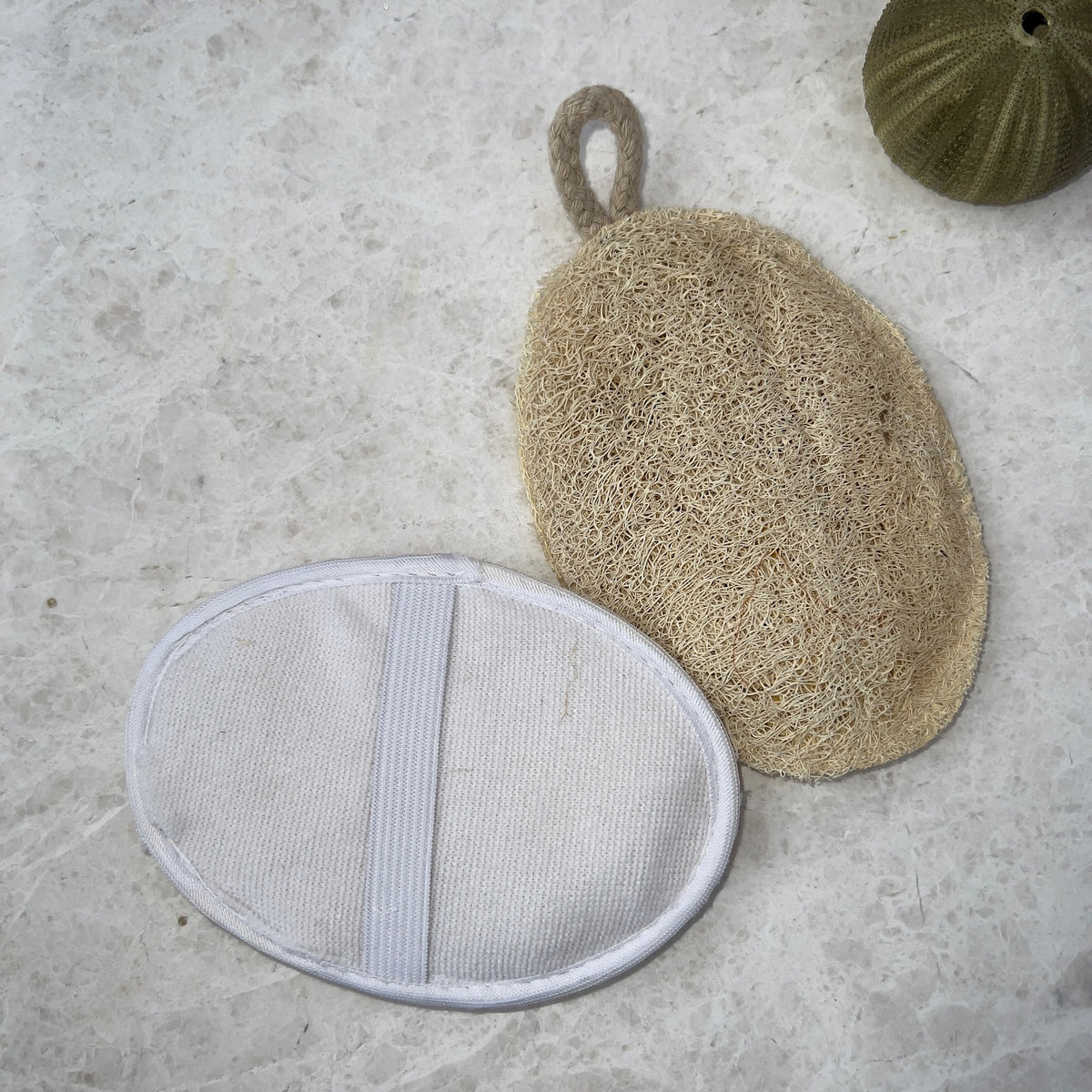 Oval Loofah detail view 3 – Hill Station Ashland