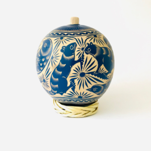 Carved Gourd Mezcal Jicaras detail view 10 – Hill Station Ashland