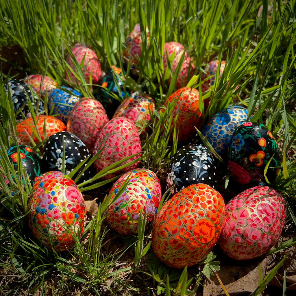 Hand-Painted Easter Eggs – Hill Station Ashland