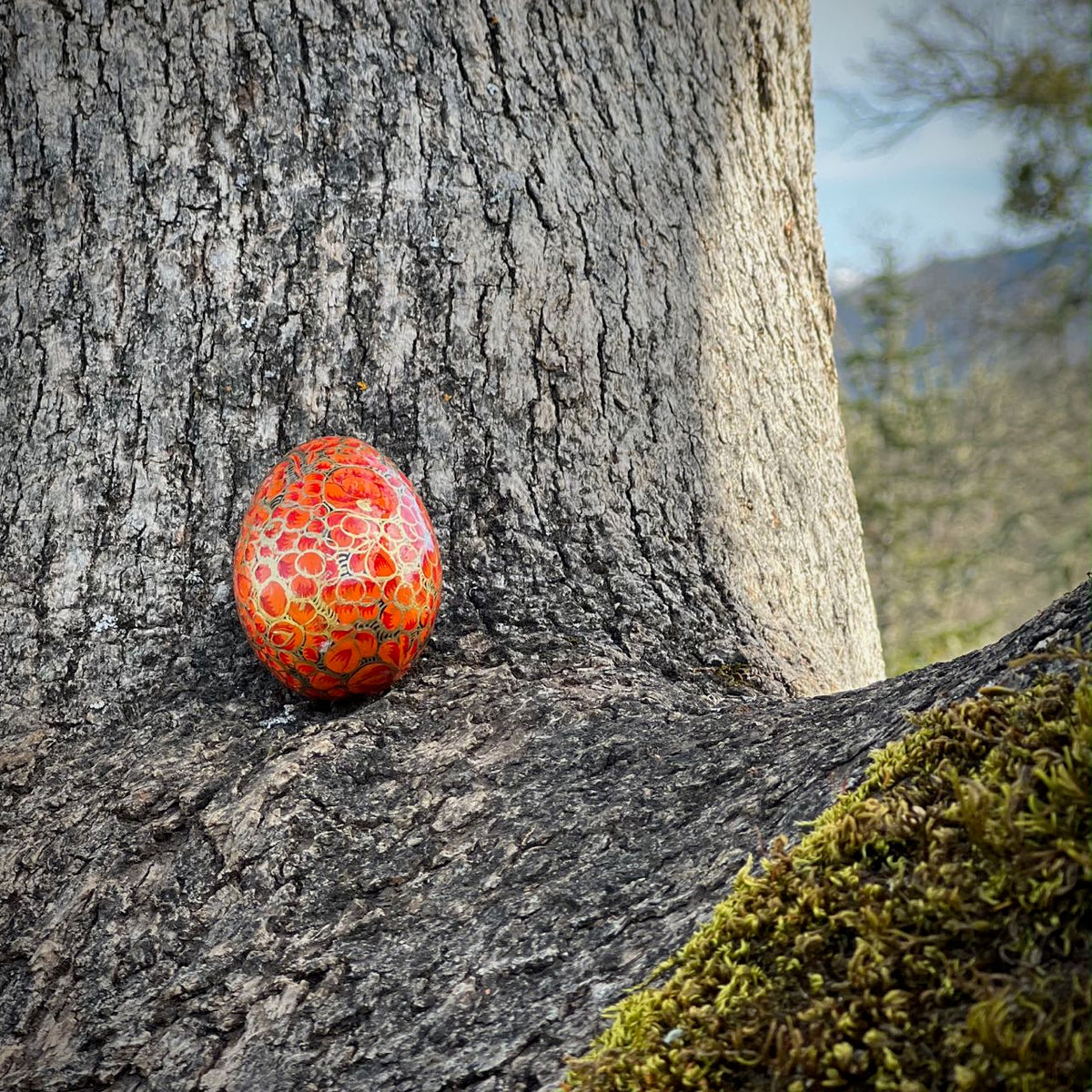 Hand-Painted Easter Eggs detail view 5 – Hill Station Ashland