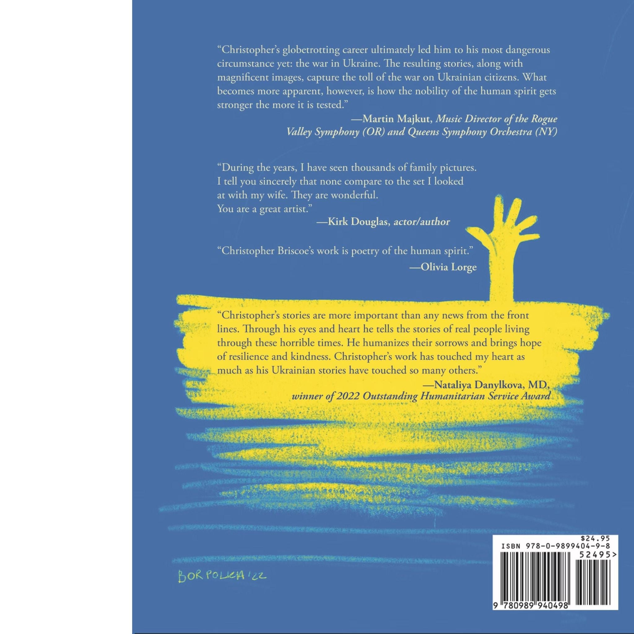 Back cover of The Child on the Train book by Christopher Briscoe, paperback, ISBN-10: 1733958495 ISBN-13: 978-1733958493