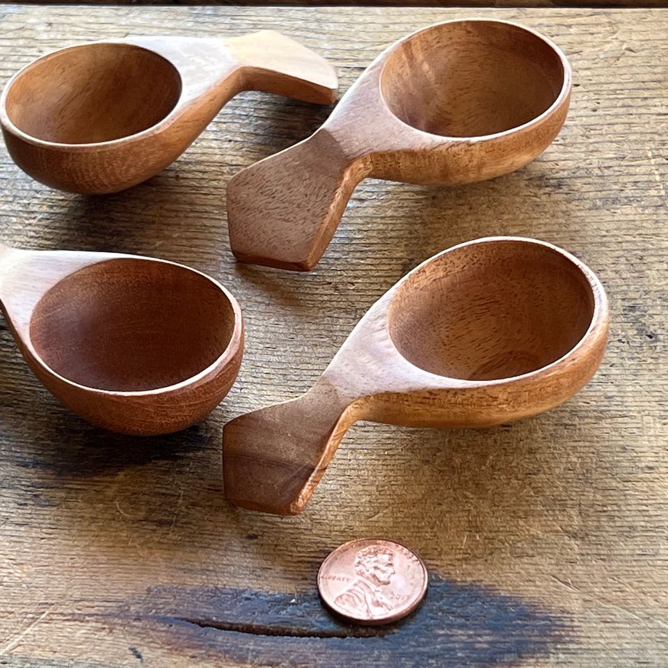 Tiny Neem Scoops & Spoons detail view 4 – Hill Station Ashland