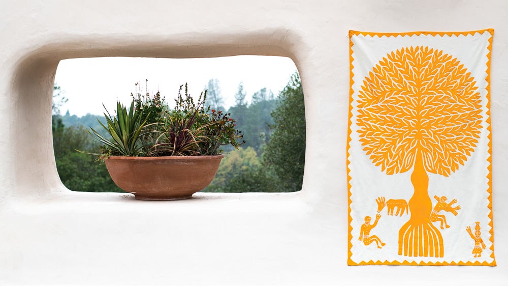 Tree of Life Wall Tapestries detail view 3 – Hill Station Ashland