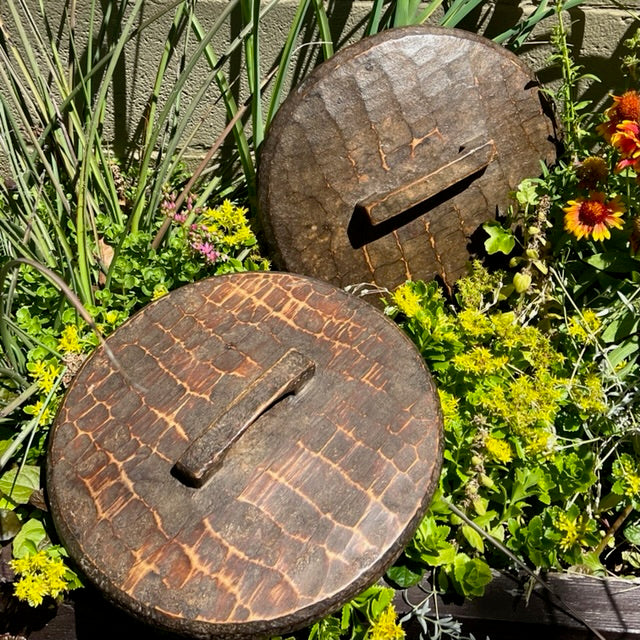 Chiseled Wooden Lids detail view 7 – Hill Station Ashland