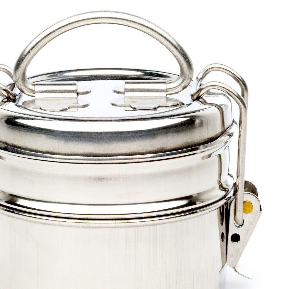 Stainless Steel Two-Tier Tiffin – Hill Station Ashland